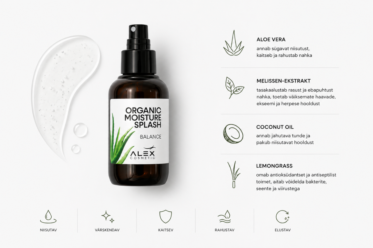 Organic moisture splash (99 ml)