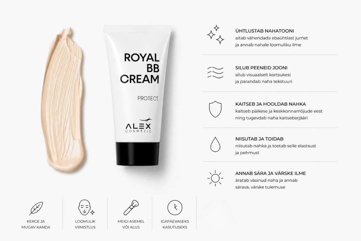 Royal BB Cream Tube (30 ml)