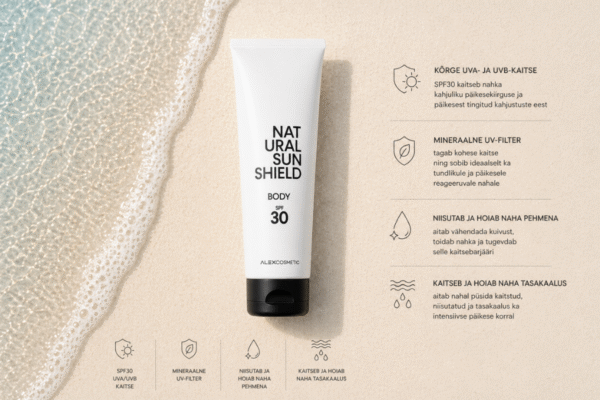Natural Sun Shield 30 Body (140 ml)