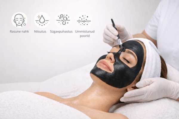 Alex Cosmetic carbon detox ja green collagen sära andev hooldus