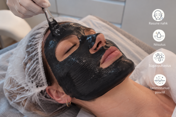 Carbon detox ja green collagen sära andev hooldus Alex Cosmetic