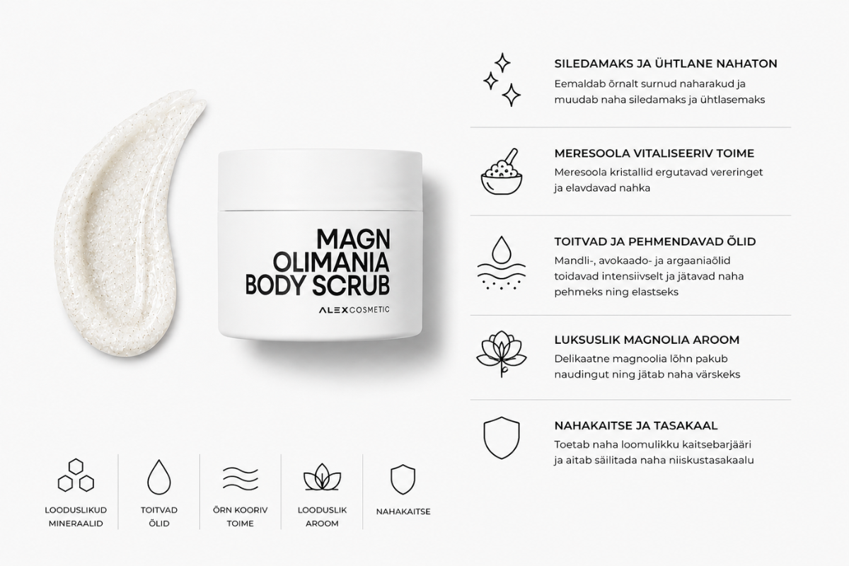Magnolimania Body Scrub (200 ml)