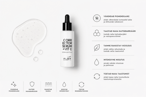 Corrector Serum + Vitamin C (30 ml)